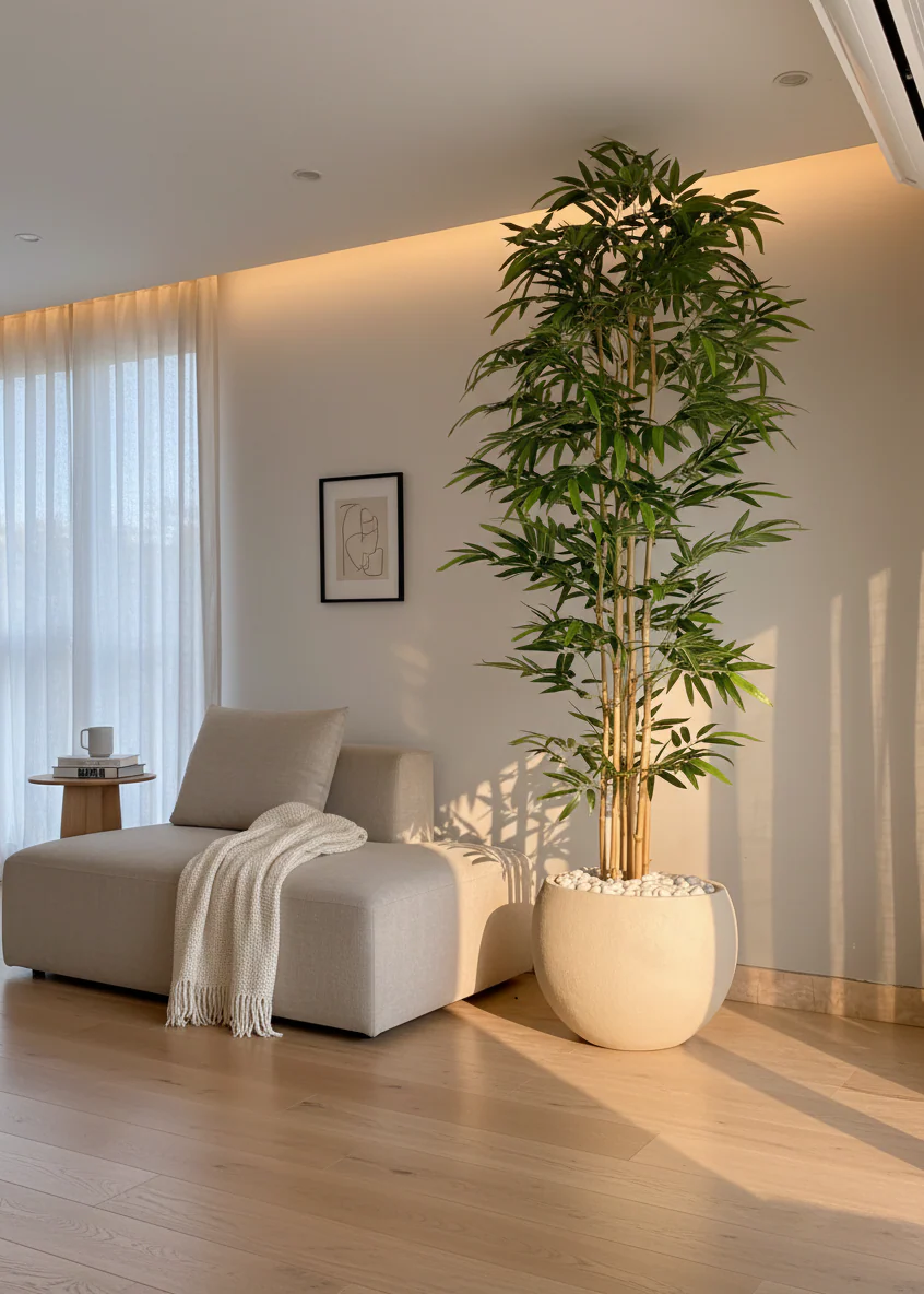 Artificial Bamboo Bliss Plant - 8 Feet - Image 4