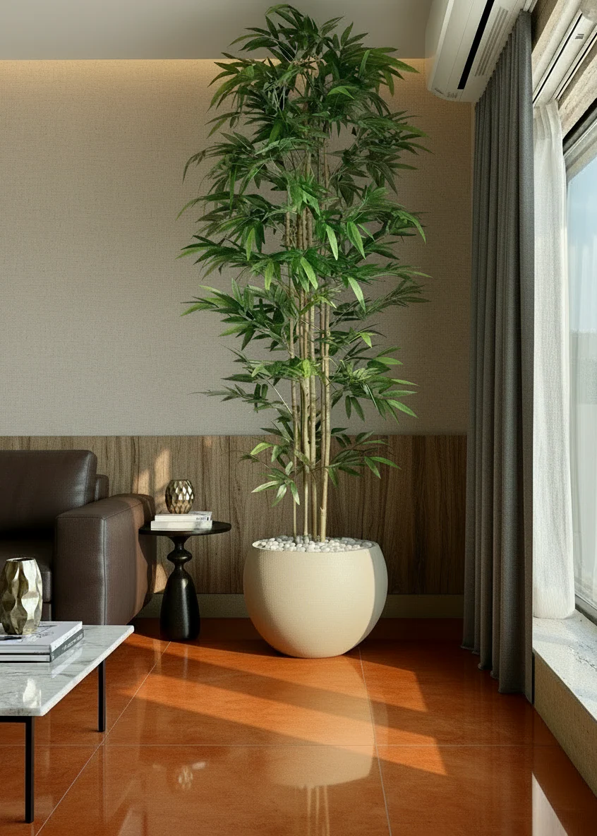 Artificial Bamboo Bliss Plant - 8 Feet - Image 5