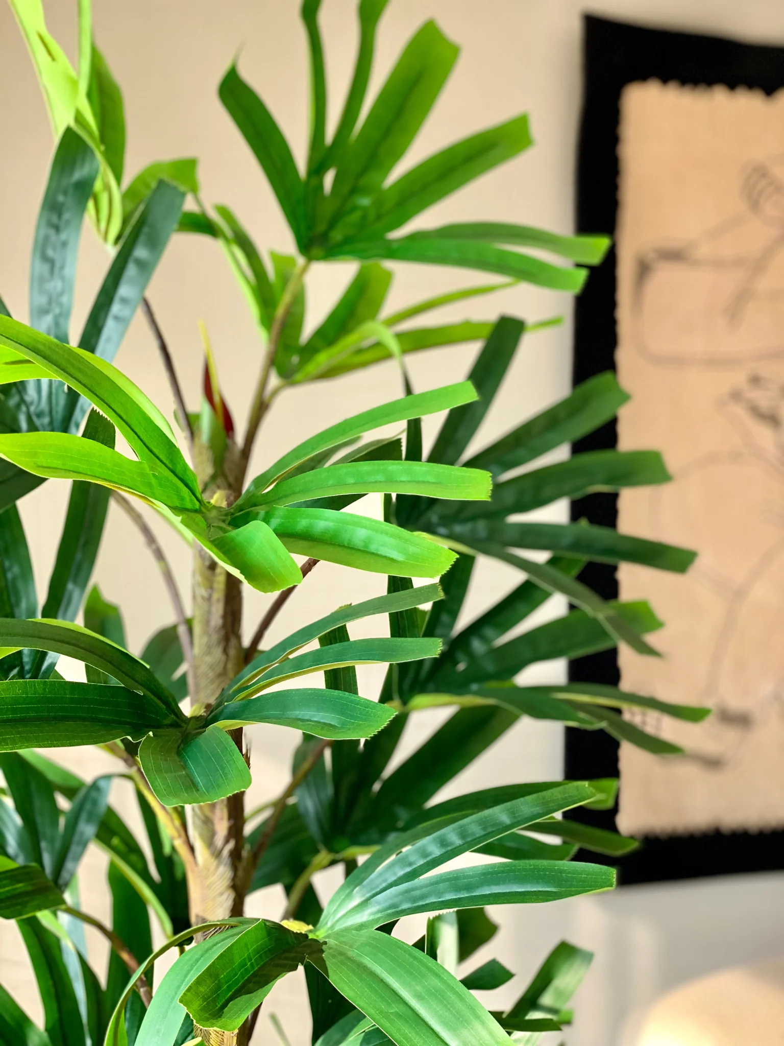 Artificial Rhapis Palm Plant -  6 Feet - Image 9