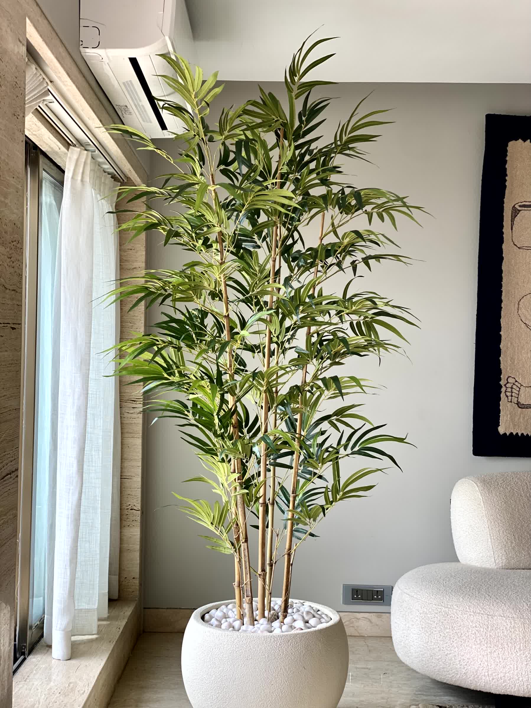 Artificial Bamboo Plant - 7.5 Feet - Image 3