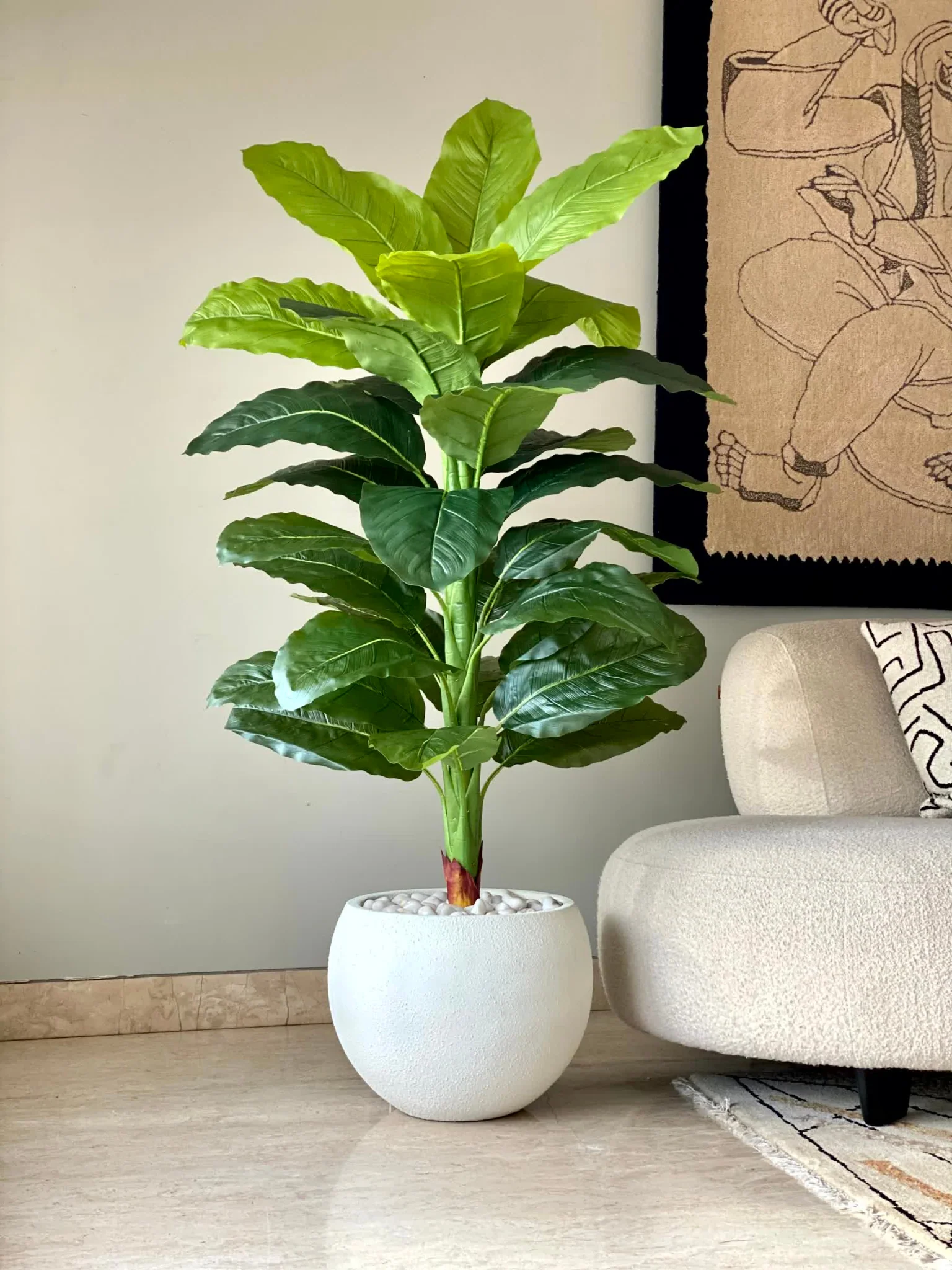 Artificial Bush Pothos Plant - 5 Feet - Image 5