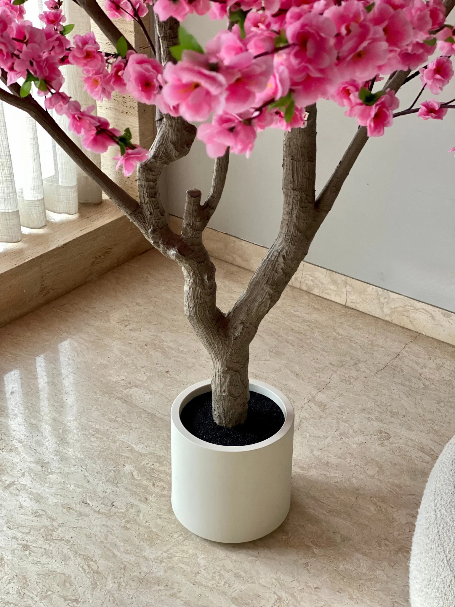 Artificial Cherry Blossom Plant - 8 Feet - Image 6