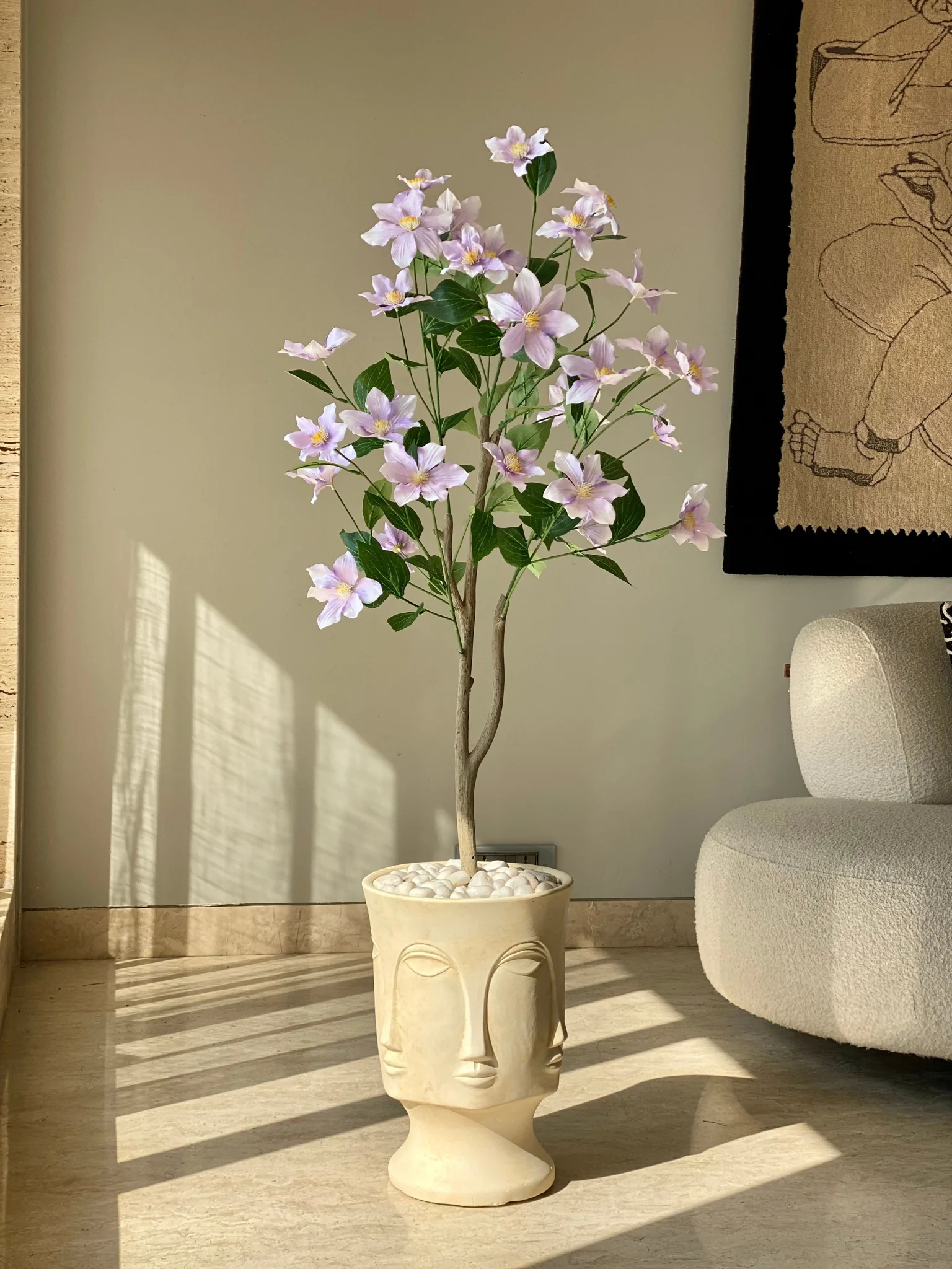 Artificial Clematis Plant  - 4 Feet - Image 3