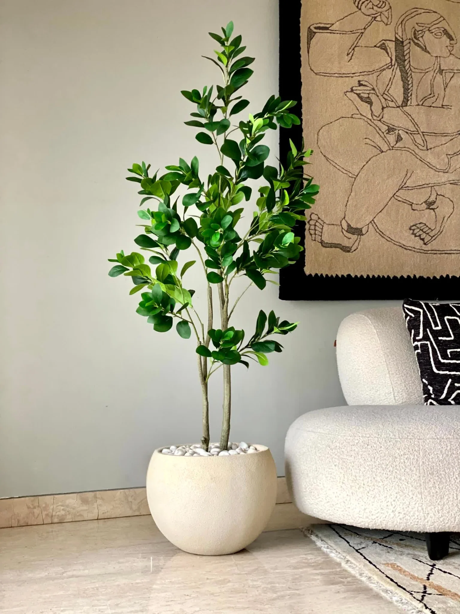 Artificial Wild Peperomia Plant  - 5 Feet - Image 4