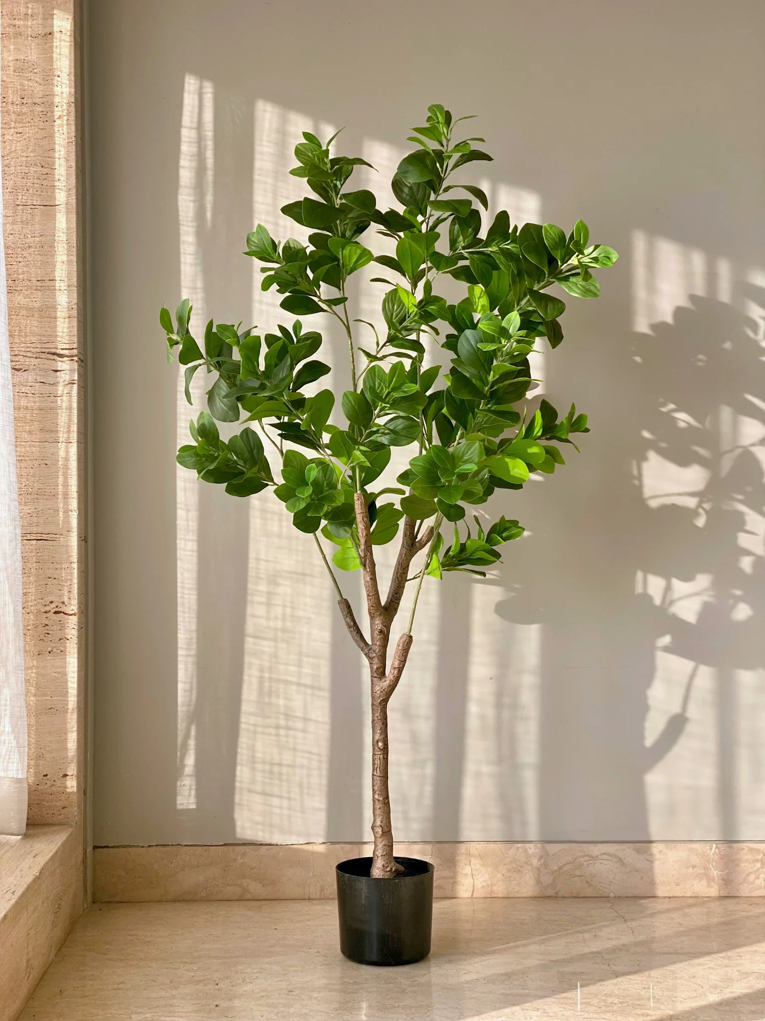 Artificial Dense Peperomia Plant - 5 Feet - Image 4