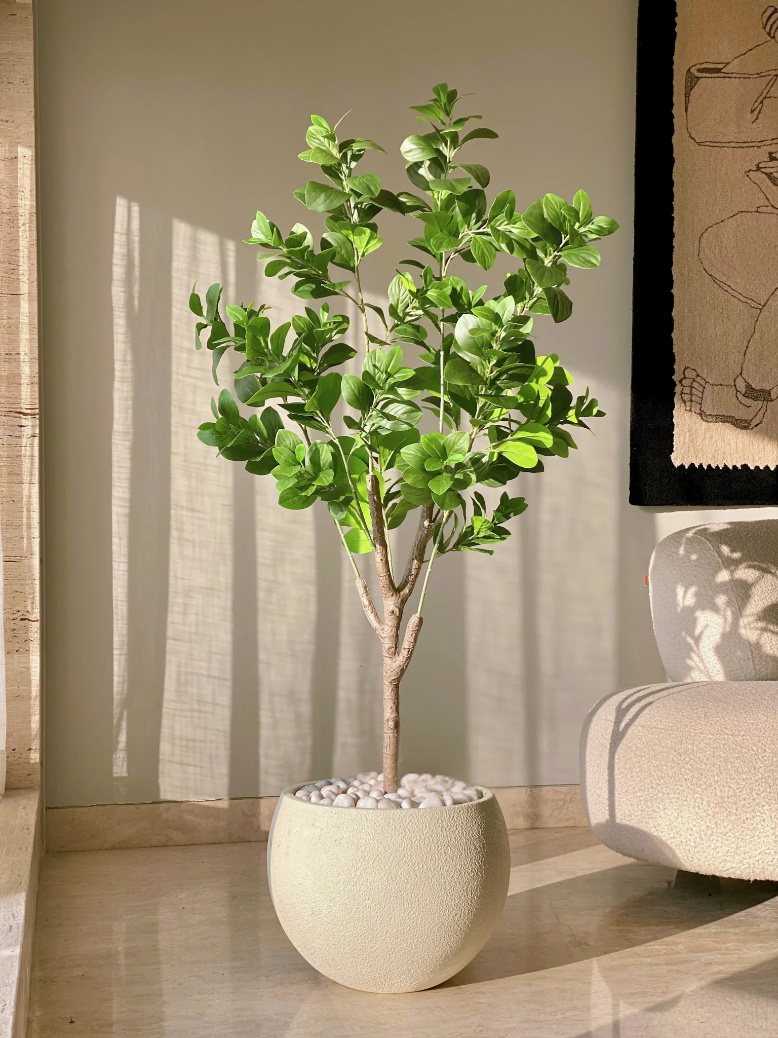 Artificial Dense Peperomia Plant - 5 Feet - Image 5