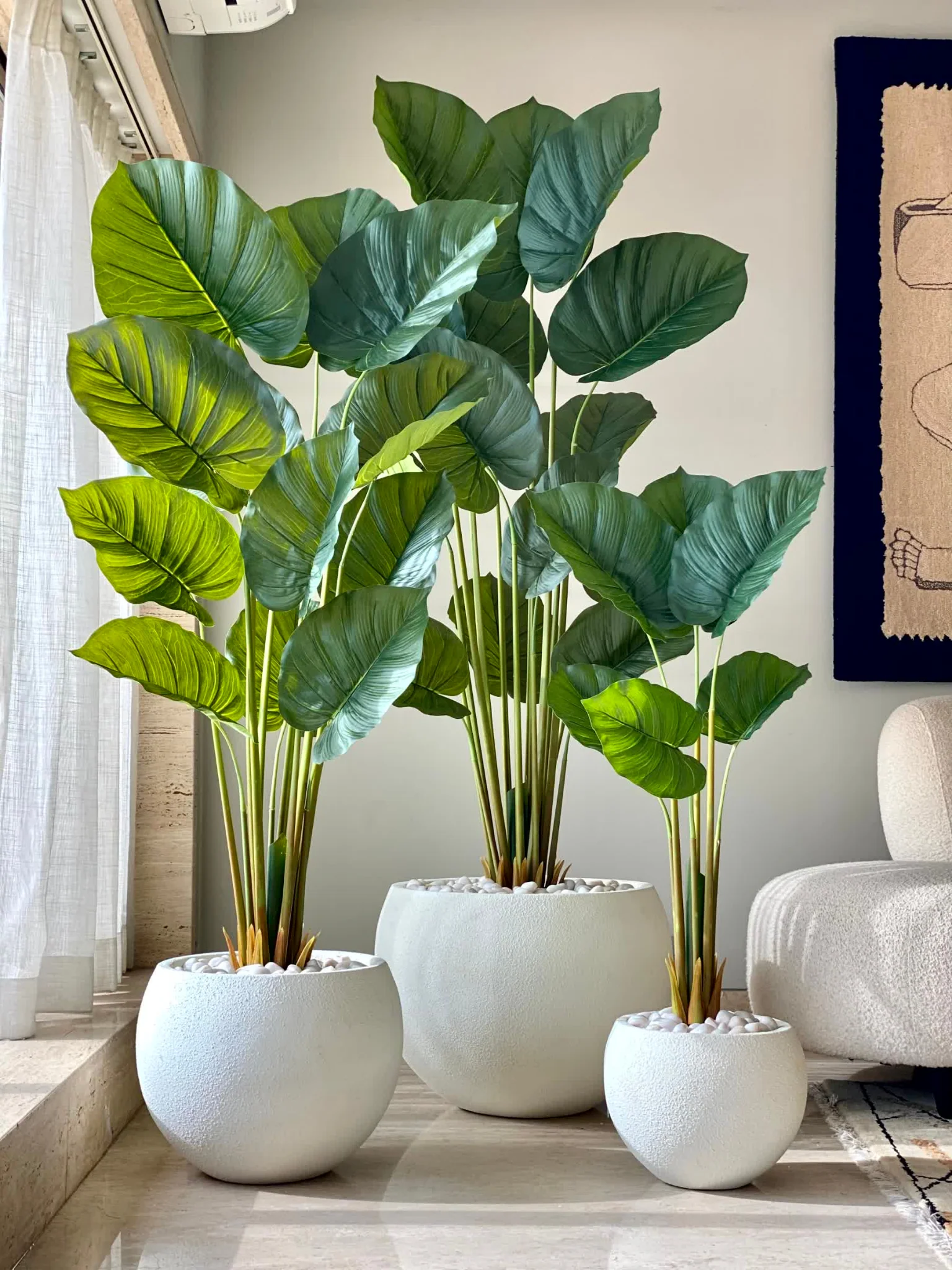 Artificial Evergreen Pothos Plant - 5 Feet - Image 3