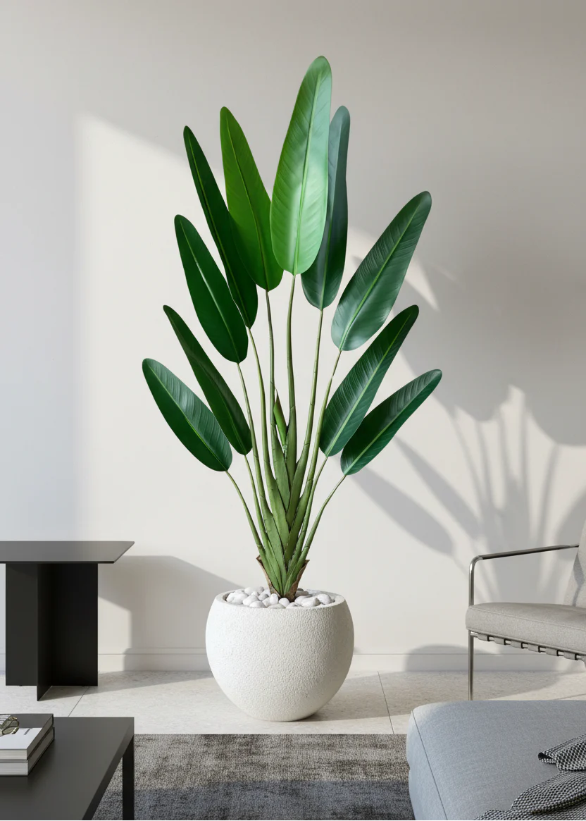 Artificial Travellers Palm Plant - 4 Feet - Image 5