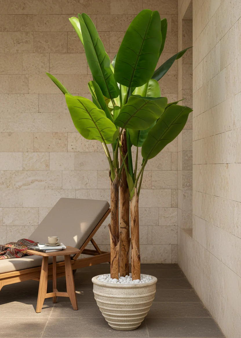 Artificial Giant Banana Plant - 8 Feet - Image 5