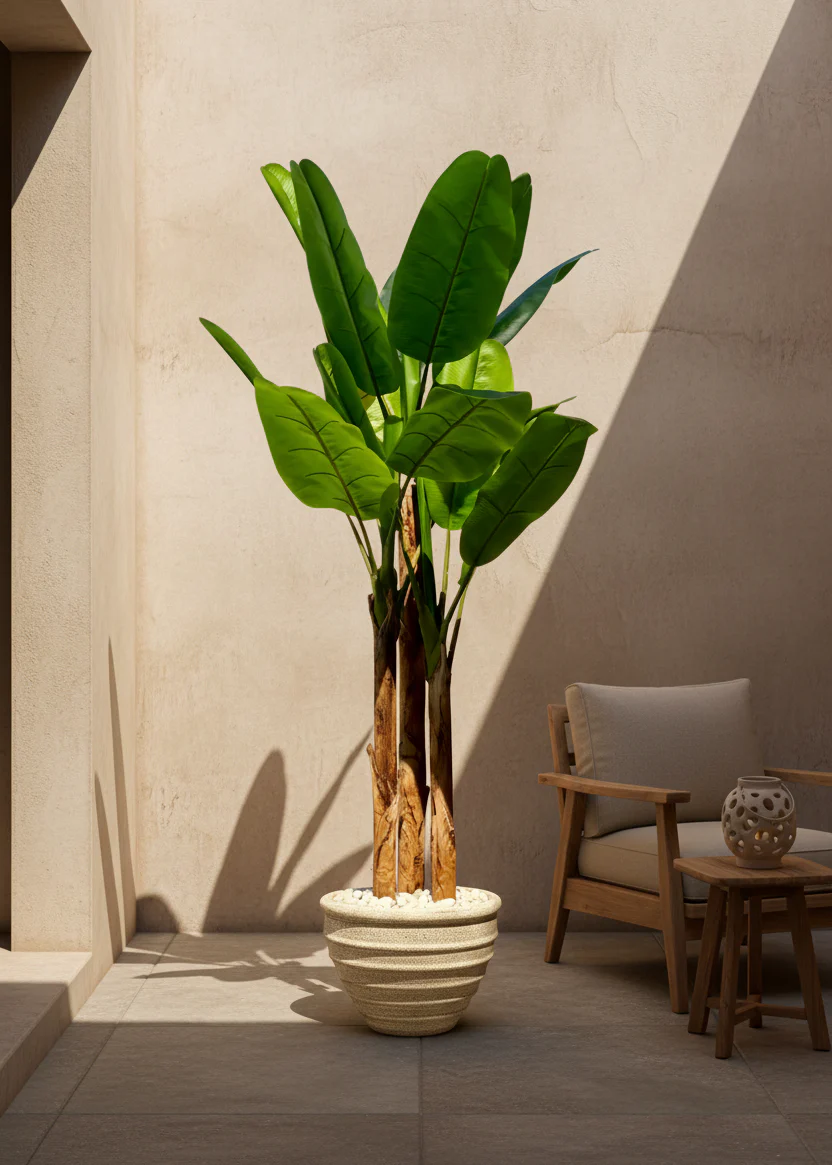 Artificial Giant Banana Plant - 8 Feet - Image 7