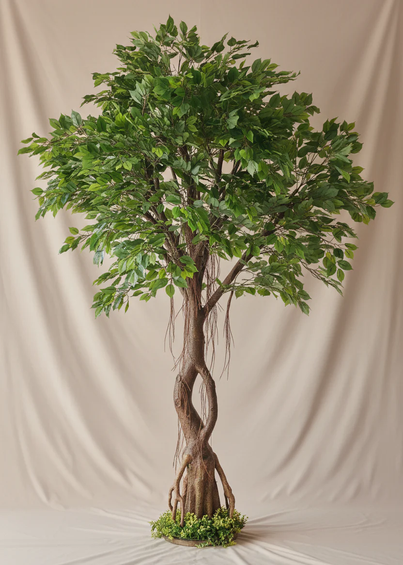 Artificial Grandiose Ficus Plant - 8 Feet - Image 3
