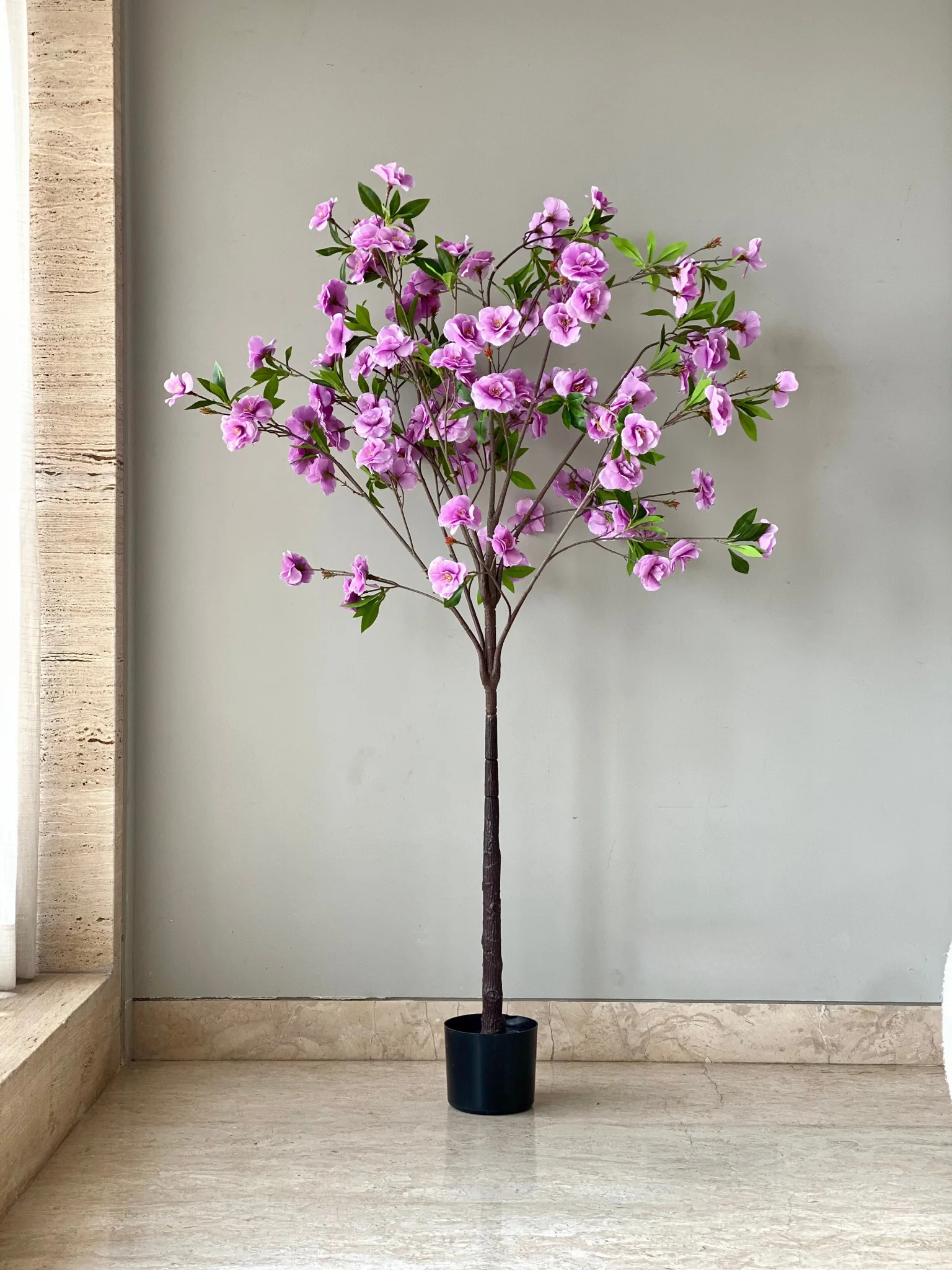 Artificial Hibiscus Plant - 5 Feet - Image 4