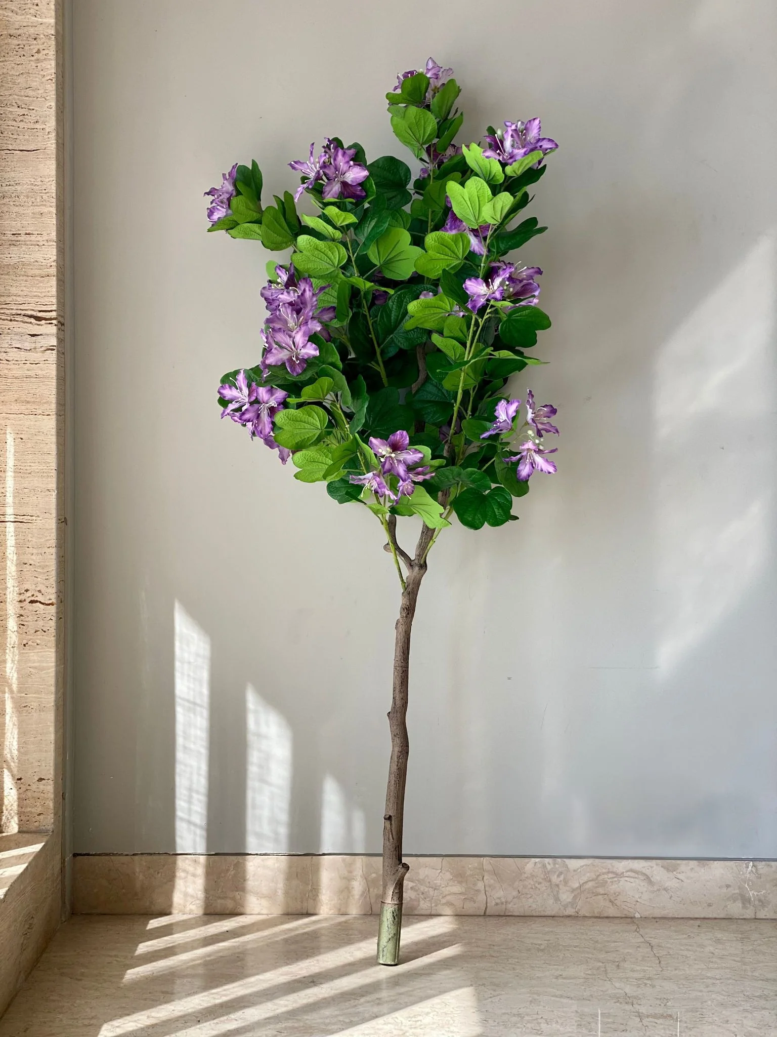 Artificial Lilac Bauhinia Plant -  5 Feet - Image 5
