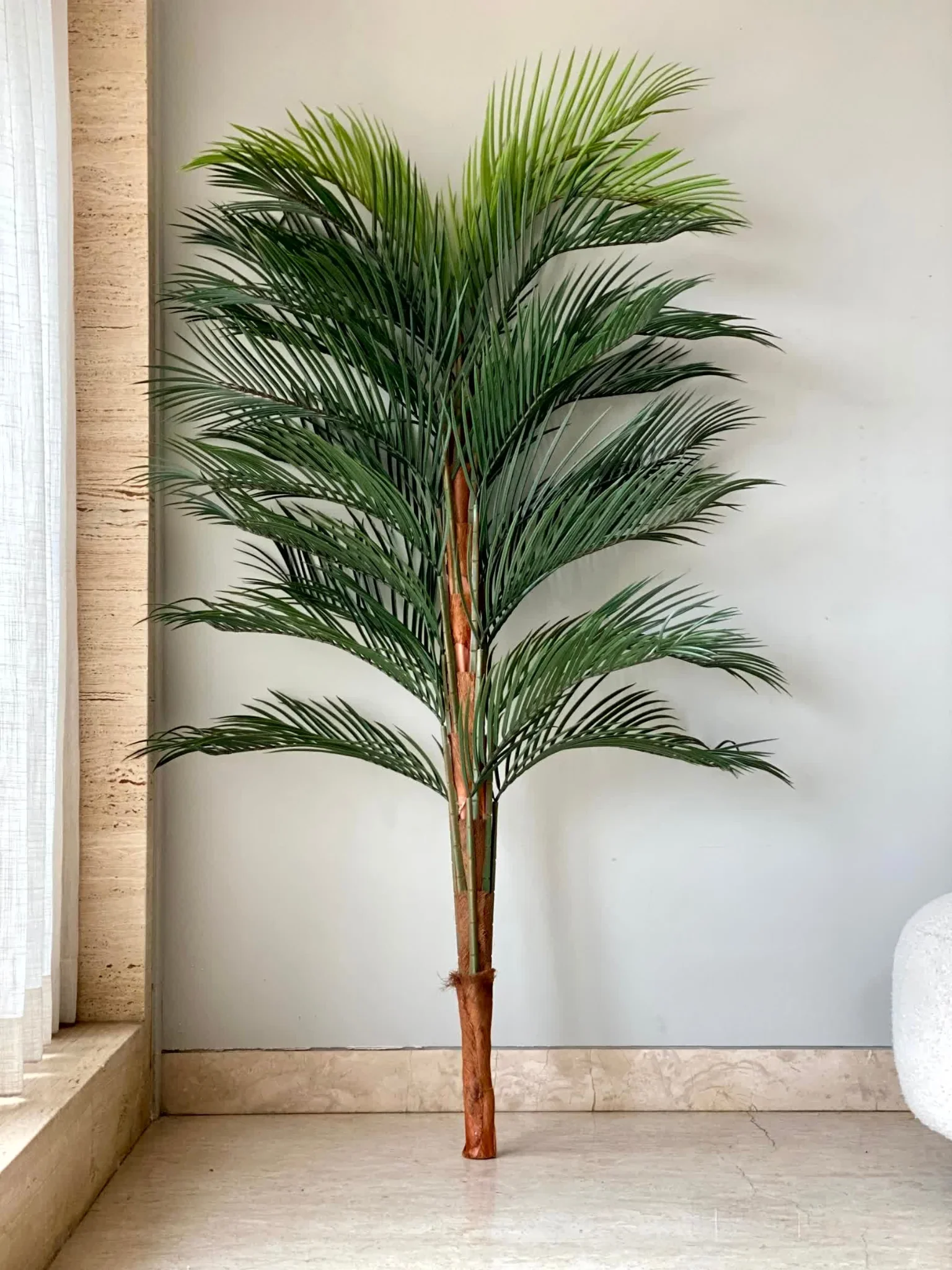 Artificial Moss Areca Palm - 6 Feet - Image 4