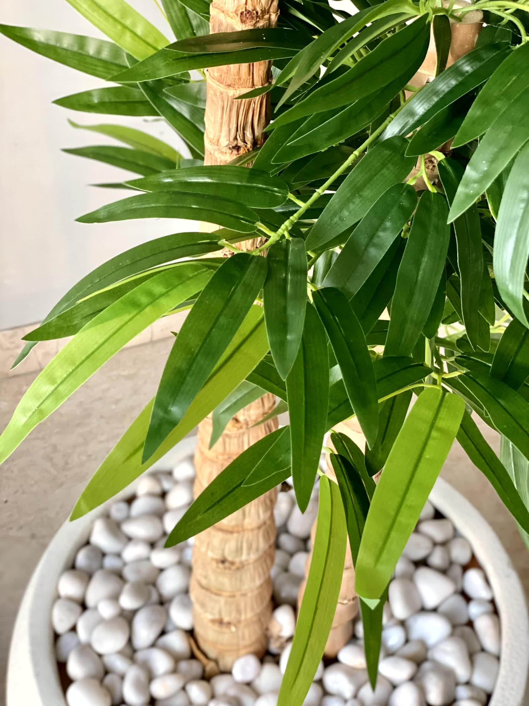 Artificial Timber Bamboo Plant - 7 Feet - Image 4