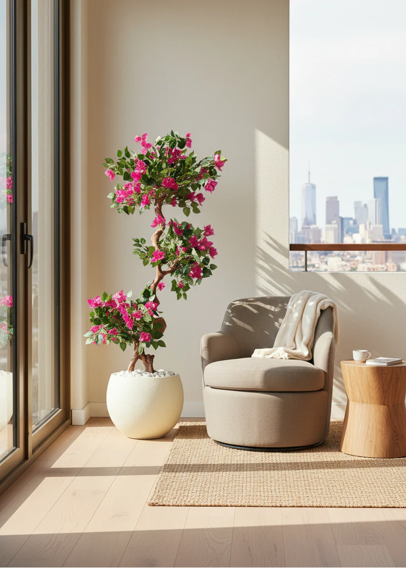 Artificial Twisted Bougainvillea Tree - 5 Feet - Image 6