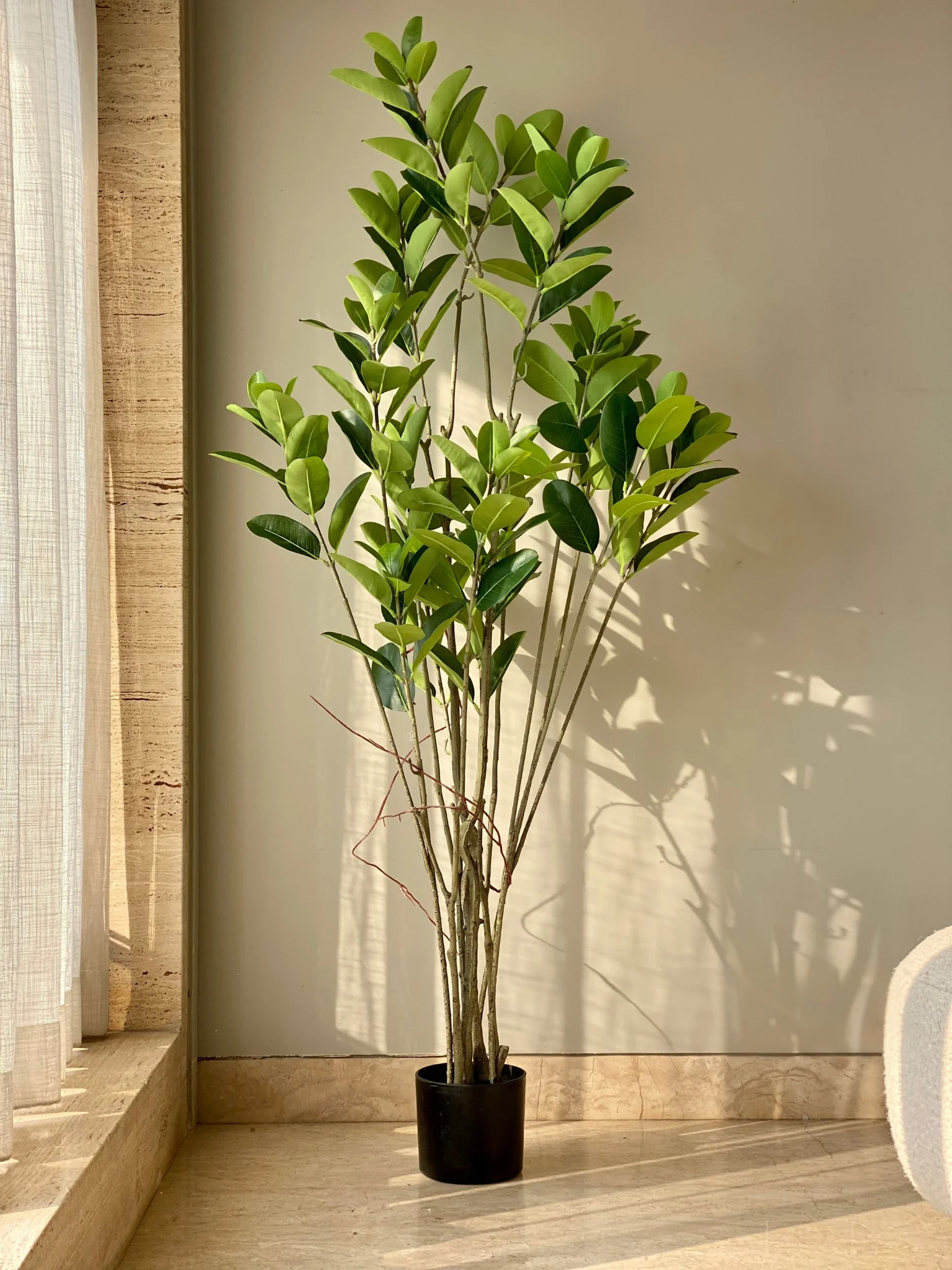 Artificial Magnolia Leaf Plant - 5.5 Feet - Image 5