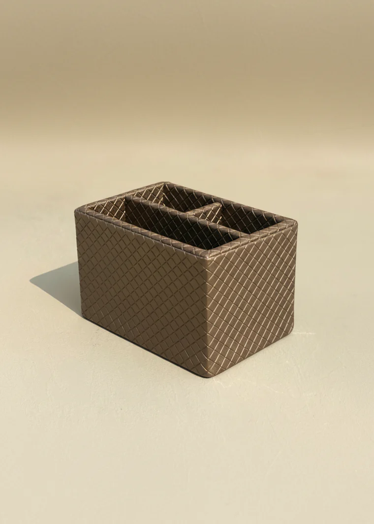 Braided Brown Cutlery Holder - Image 3