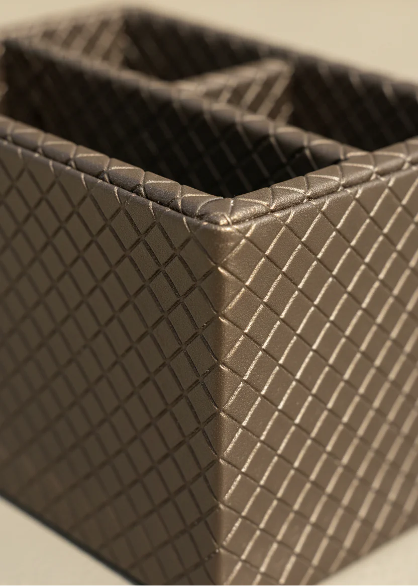 Braided Brown Cutlery Holder - Image 6