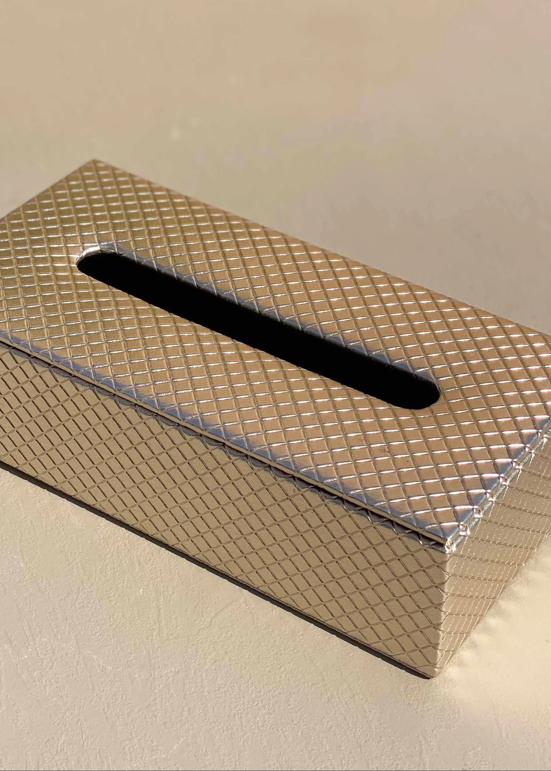 Braided Gold Tissue Box - Image 7