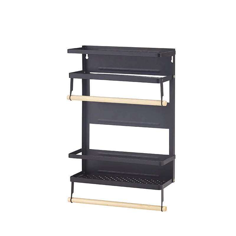 Double Shelf Magnetic Storage - Black - Image 4