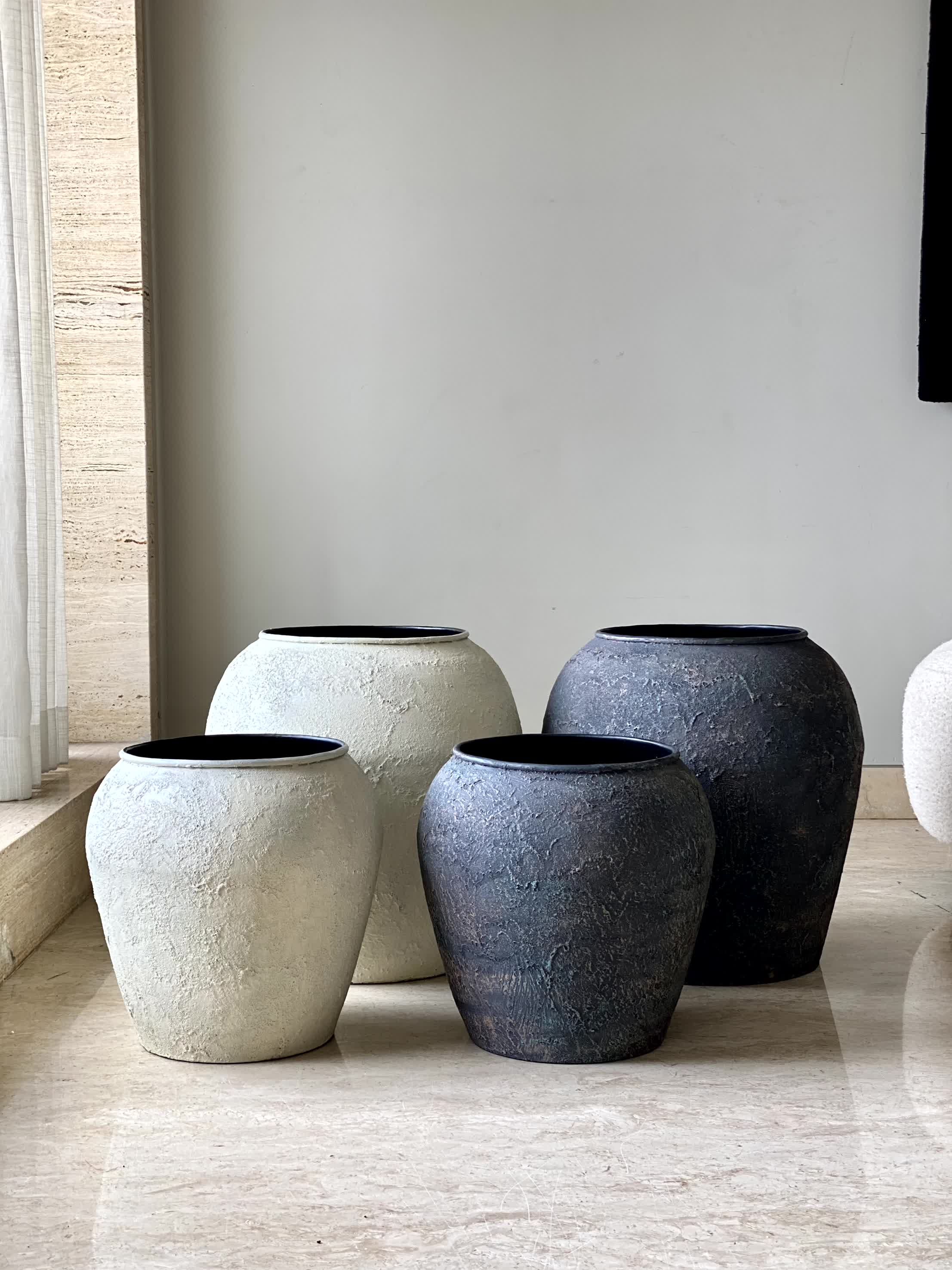 Mesa Planters - Rustic Ivory - Image 11