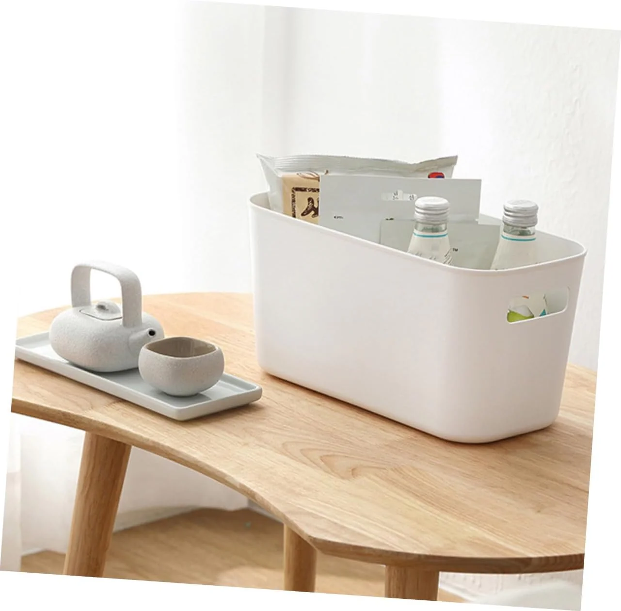 Narrow Storage Basket (Set Of 2) - Image 4