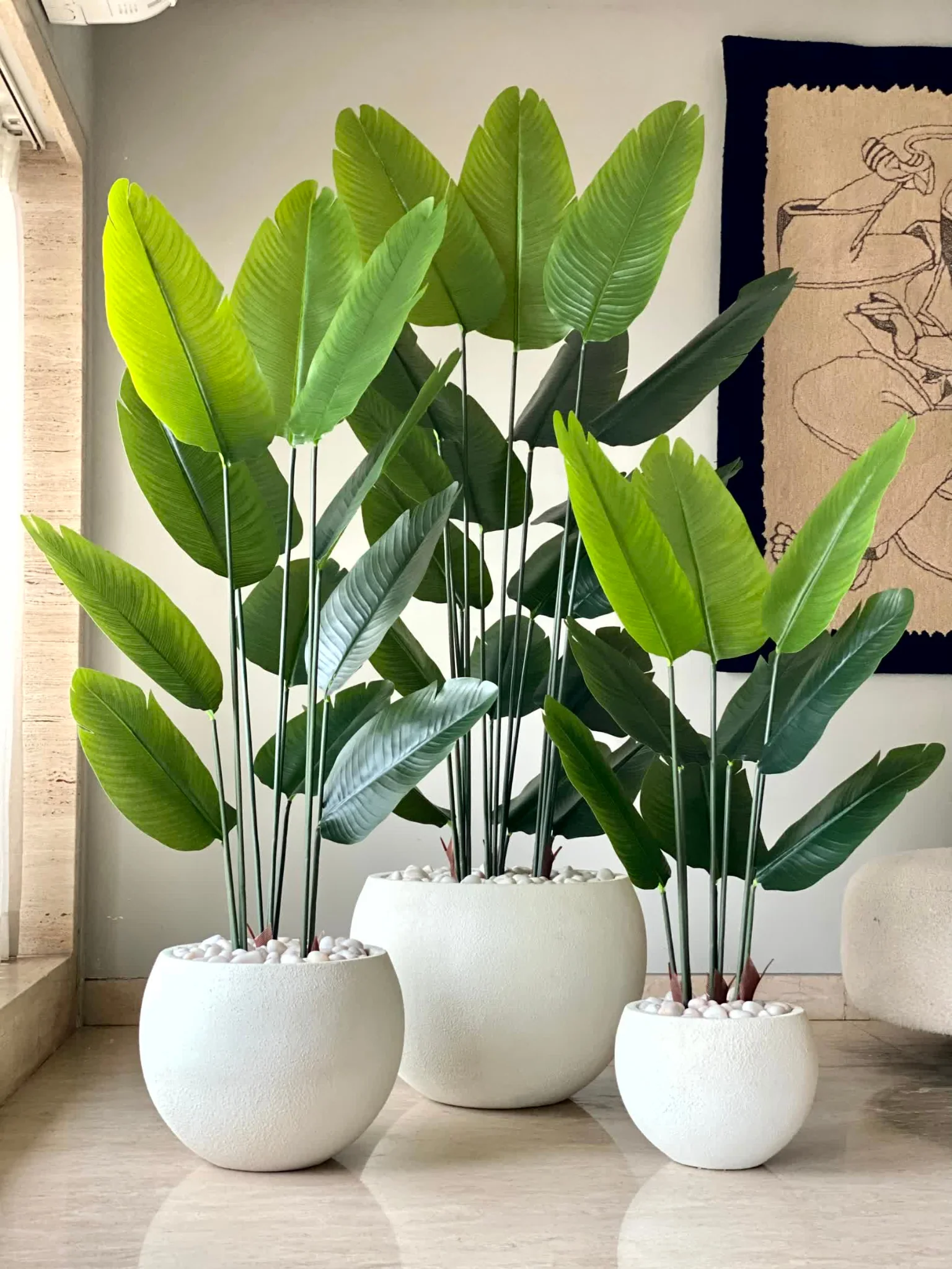 Artificial Lush Travellers Palm - 6 Feet - Image 3