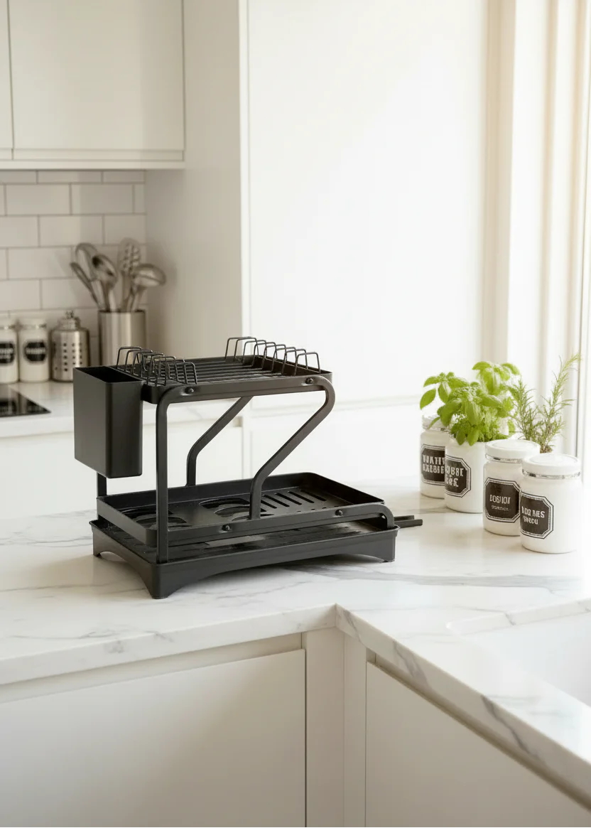 Two Tier Dish Rack - Image 4