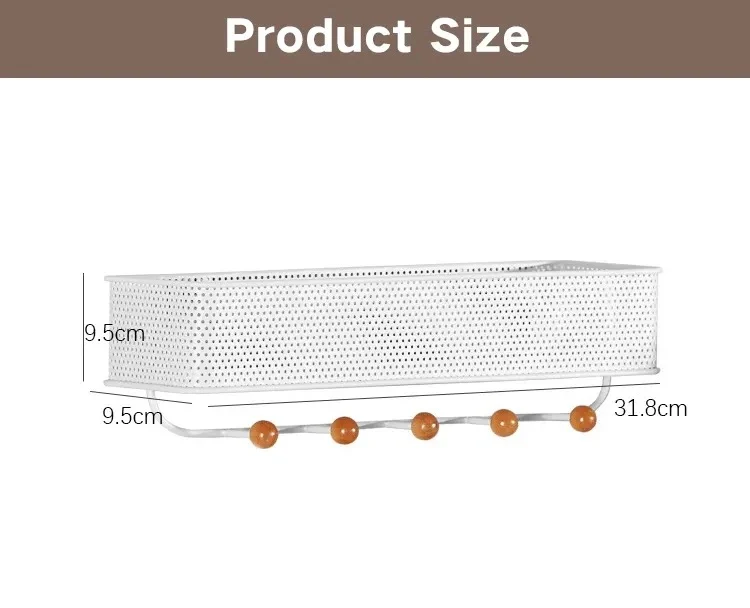 Wall Mounted Rack With Key Holder - Image 12