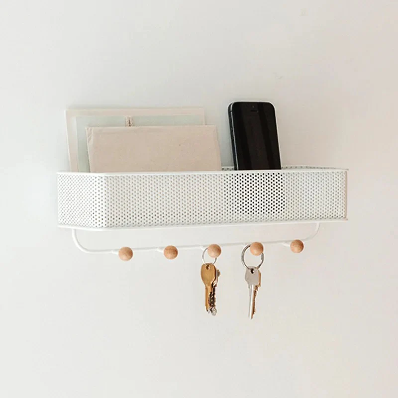 Wall Mounted Rack With Key Holder - Image 6