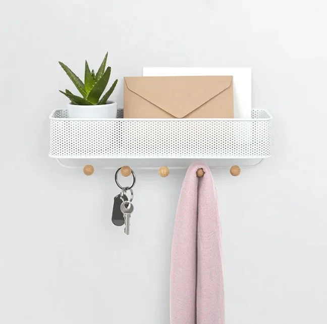 Wall Mounted Rack With Key Holder - Image 9